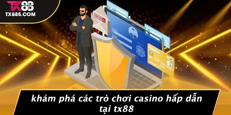 TX88 Chơi Bằng Thẻ Cào: Đột Phá Casino Đỉnh Cao Trong Tay 5 Khám Phá Các Trò Chơi Casino Hấp Dẫn Tại TX88
