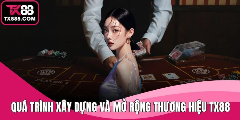 trang chủ 22 Quá trình xây dựng và mở rộng thương hiệu TX88